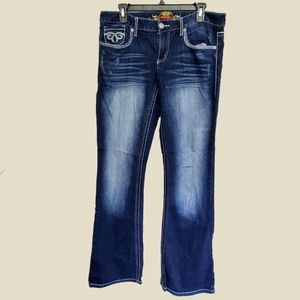 Maurices Darkwash Blue Jeans, Size 11/12